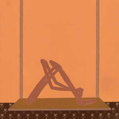 Untitled (Figure Seated Crosslegged)