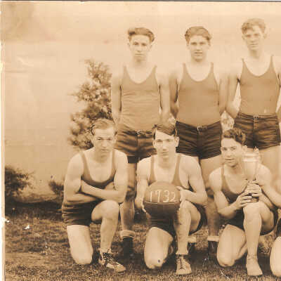 Photo, School Photo, Men's Basketball, 1932
