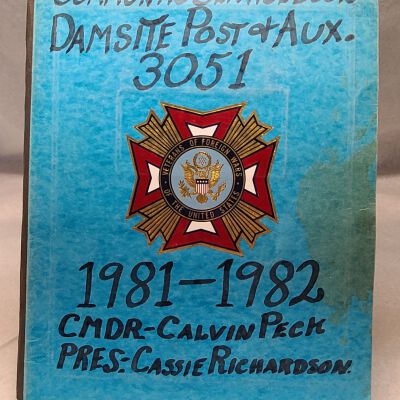 Book, Scrap Book, VFW 3051