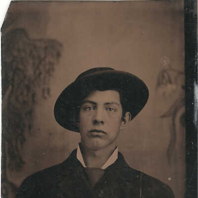 Photo, Tintype, Unknown Man