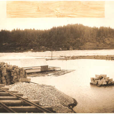 Photograph, Construction, Cascade Locks and Canal, 1894