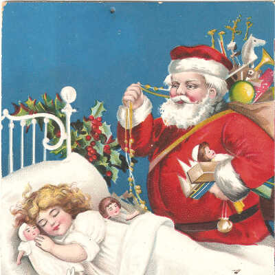 Postcard, Christmas, 1909