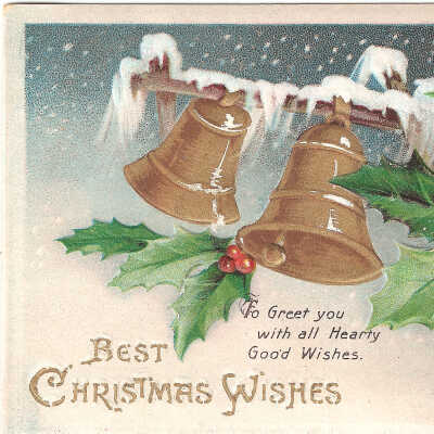 Postcard, Christmas,