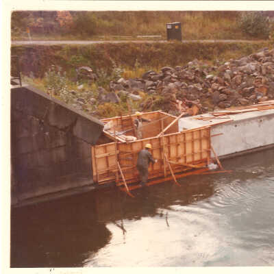 Updates, Construction of the Cascade Locks,