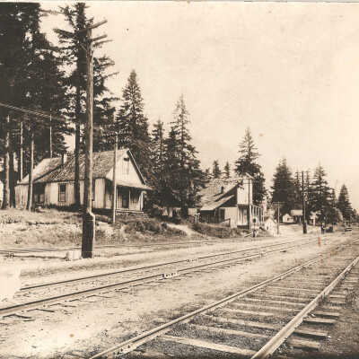 Photograph, Cascade Locks, Main Street