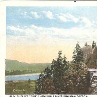 Postcard, Shepperd's Dell