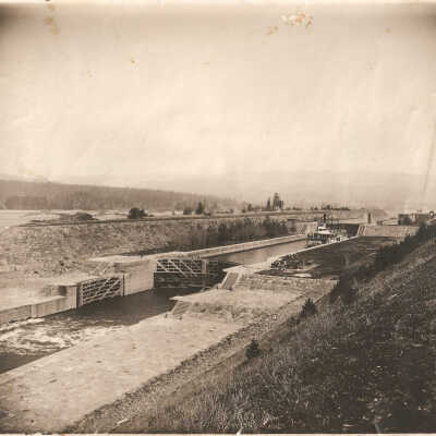 Photograph, Cascade Locks,