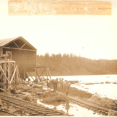 Photograph, Construction, Cascade Locks and Canal, 1894