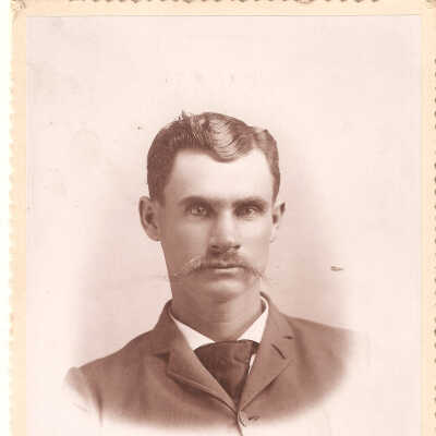 Photo, Unknown Man with Mustashe