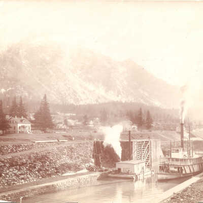 Photograph, Cascade Locks and Canal,