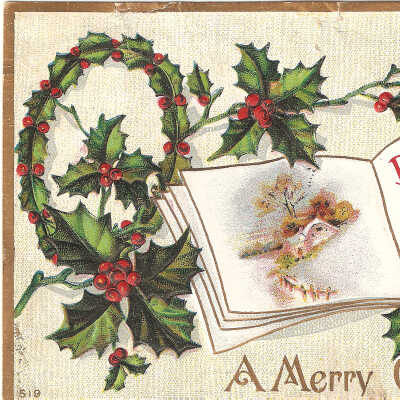 Postcard, Christmas,