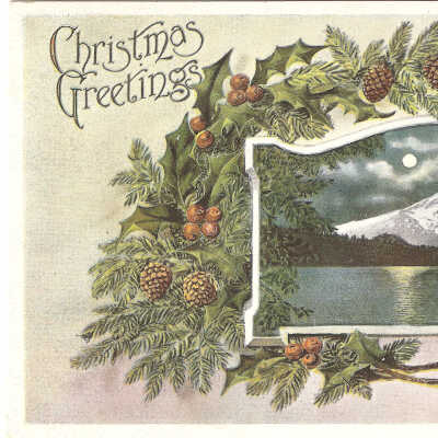 Postcard, Christmas, 1914