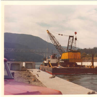 Updates, Construction of the Cascade Locks,