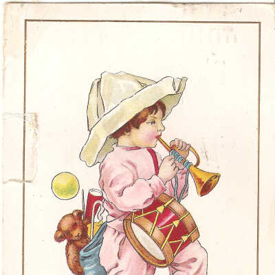 Postcard, Christmas, 1914