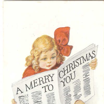 Postcard, Christmas