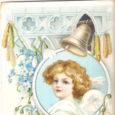 Postcard, Easter, 1912