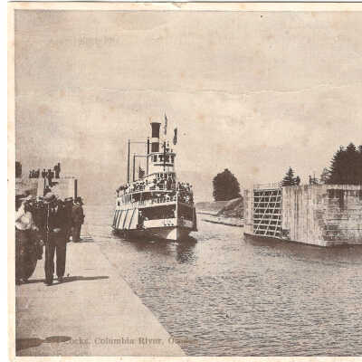 Photograph, Cascade Locks,