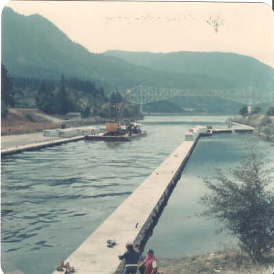 Updates, Construction of the Cascade Locks,