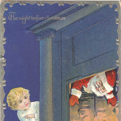 Postcard, Christmas, 1910