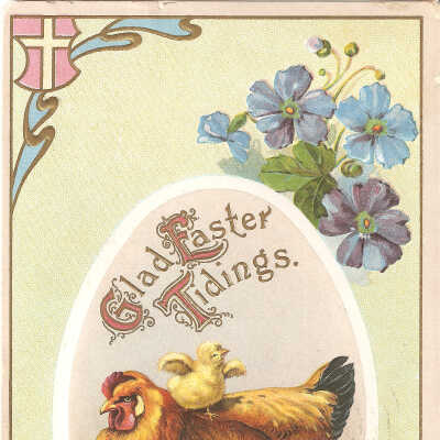 Postcard, Easter