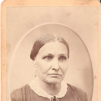 Photo, Elderly Woman with Pendent