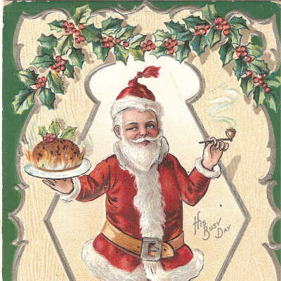 Postcard, Christmas, 1911