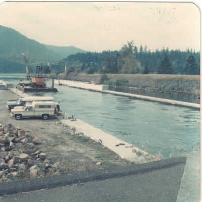 Updates, Construction of the Cascade Locks,