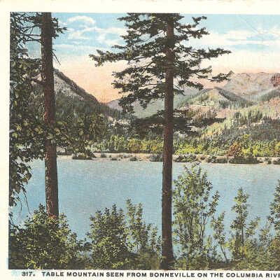 Postcard, Table Mountain