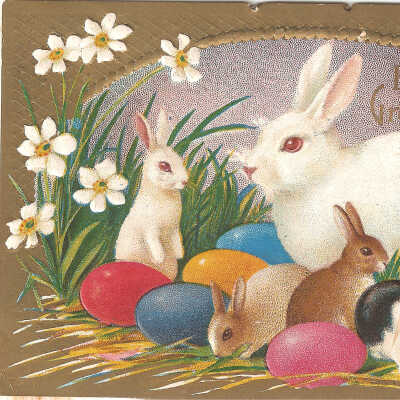 Postcard, Easter
