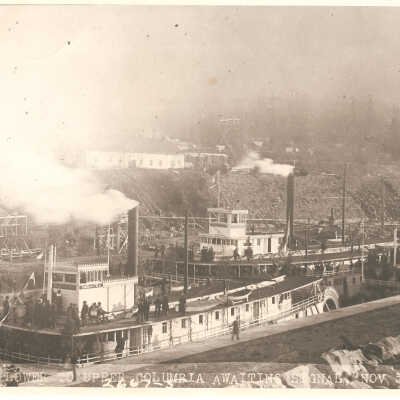 Photograph, Cascade Locks, Opening Day, 1896,