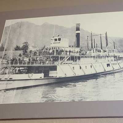 Photograph, Boat, Bailey Gatzert