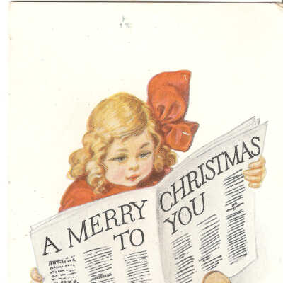Postcard, Christmas
