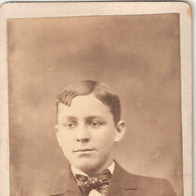 Photo, Unknown Young Man