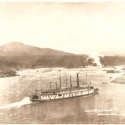 Photograph, Cascade Locks and Canal