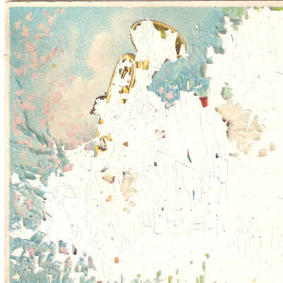 Postcard, Easter, 1912