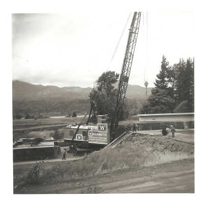 Photograph, Construction, Cascade Locks and Canal,