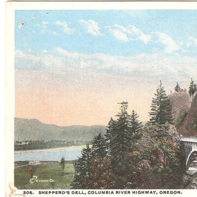 Postcard, Shepperd's Dell