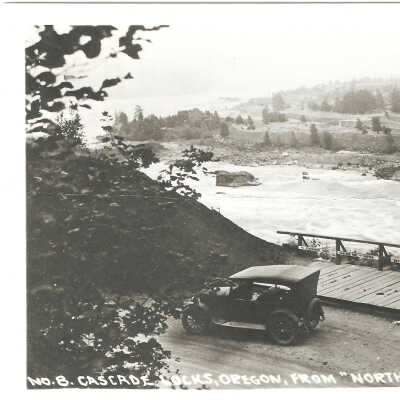 Photograph, Cascade Locks and Canal, View from Washington