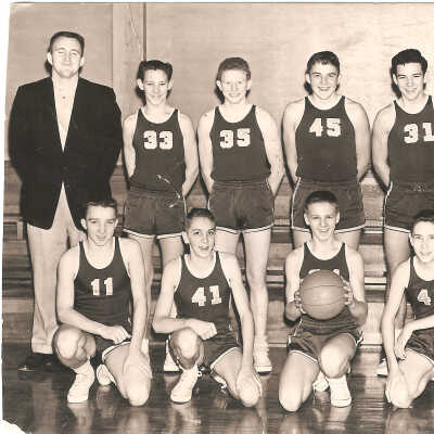 Photograph, School Photograph, Men's Basketball