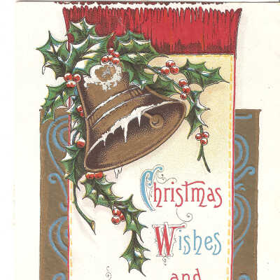 Postcard, Christmas, 1912