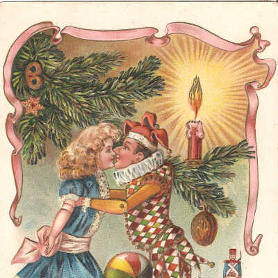 Postcard, Christmas,