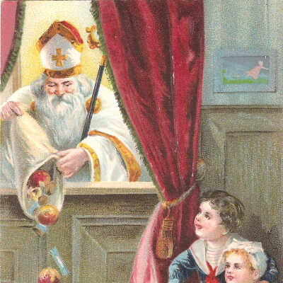 Postcard, Christmas, 1910