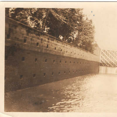 Photograph, Cascade Locks and Canal, Low Water