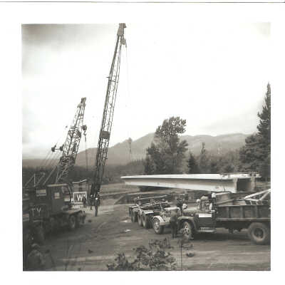 Photograph, Construction, Cascade Locks and Canal,