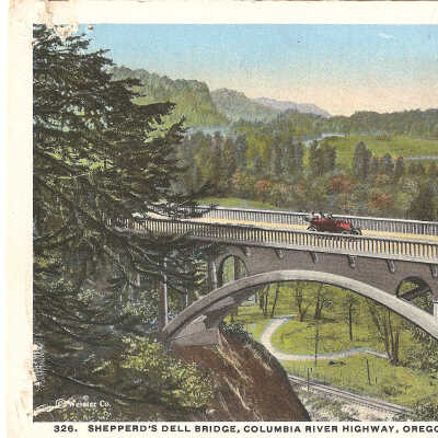 Postcard, Shepperd's Dell