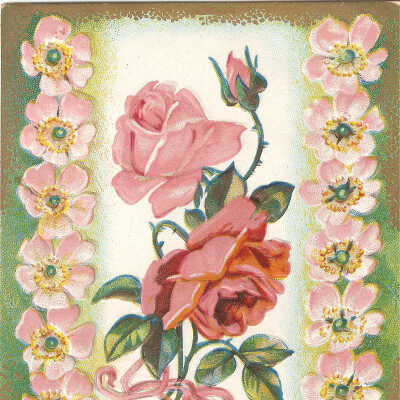 Postcard, Easter, 1910