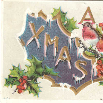 Postcard, Christmas,