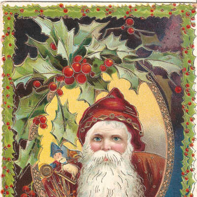 Postcard, Christmas,