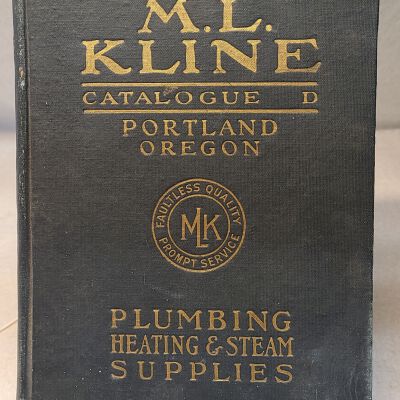 Book, M. L. Kline, Catalogue