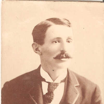Photo, Man with Mustache